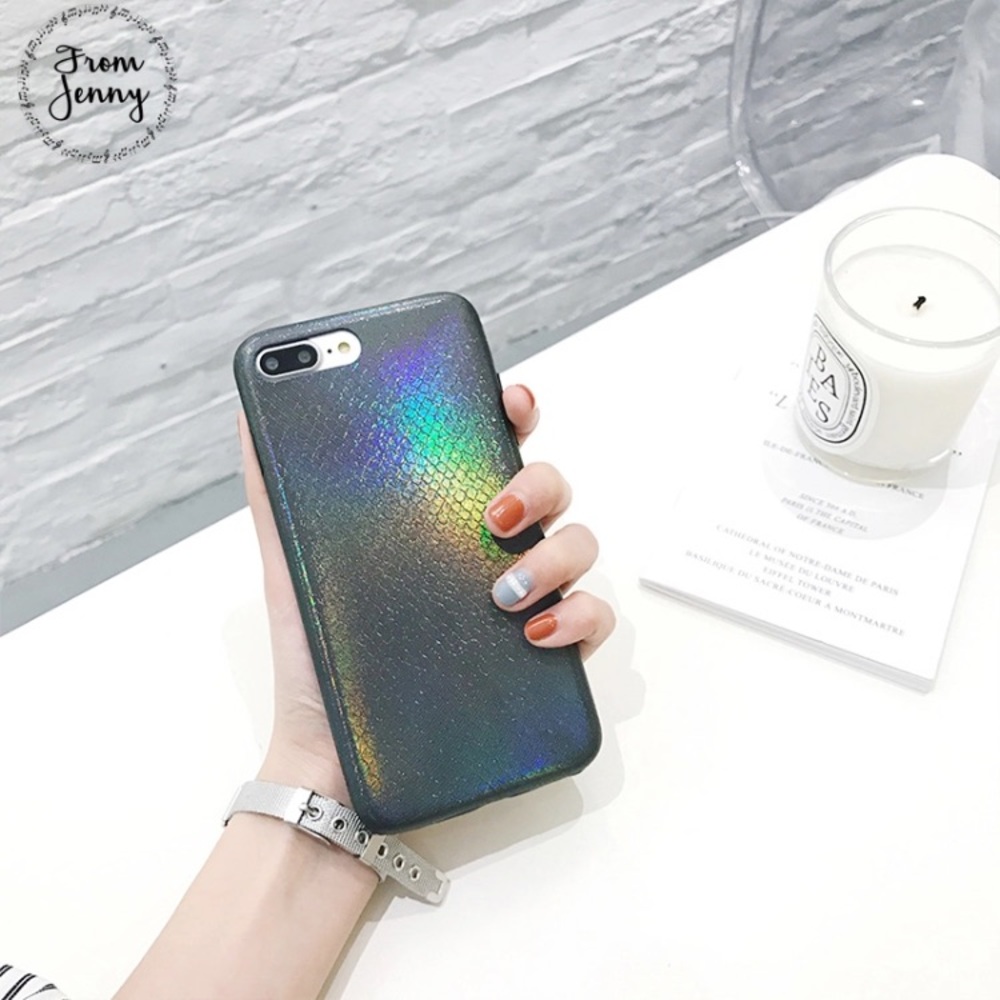 New iPhone 7 Case Black holographic